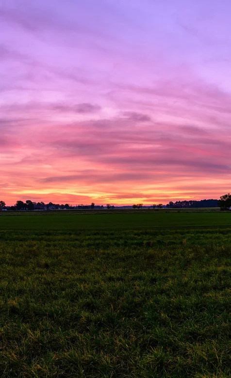 美丽的日出霞光手机壁纸
