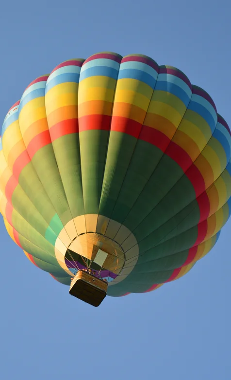 天空中的热气球唯美摄影高清手机壁纸