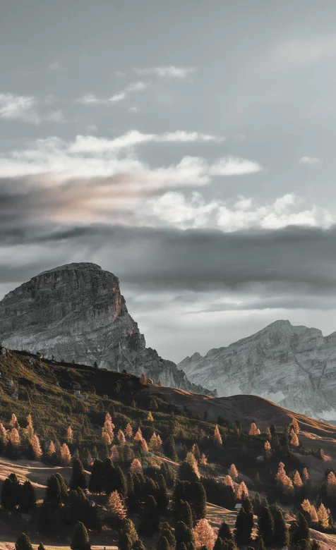 美丽的大自然群山风景手机壁纸