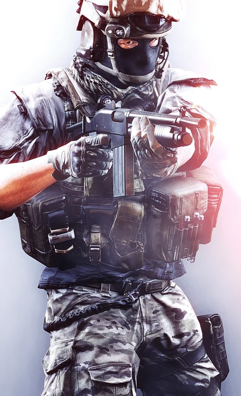 战争游戏人物特种兵角色高清手机壁纸