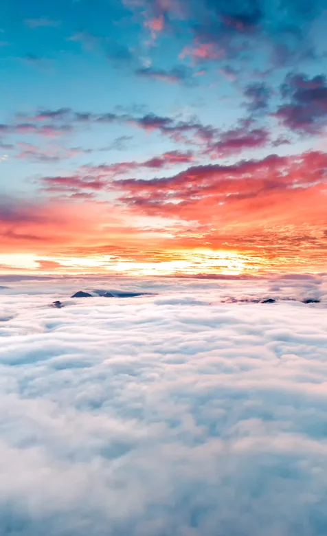 高清的云海风景手机壁纸二
