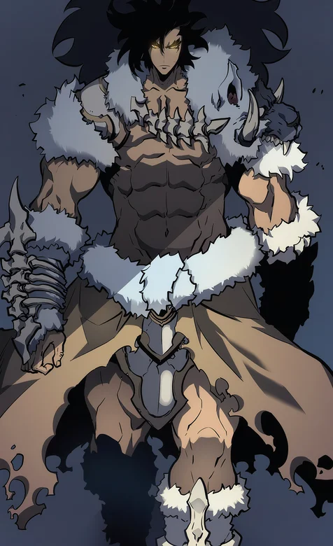 动漫我独自升级主角霸气手机壁纸