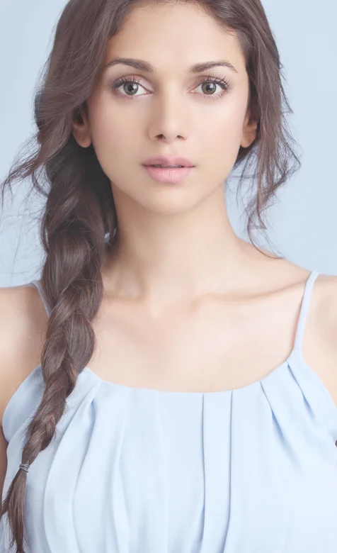 高颜值印度大辫子美女人像摄影高清手机壁纸