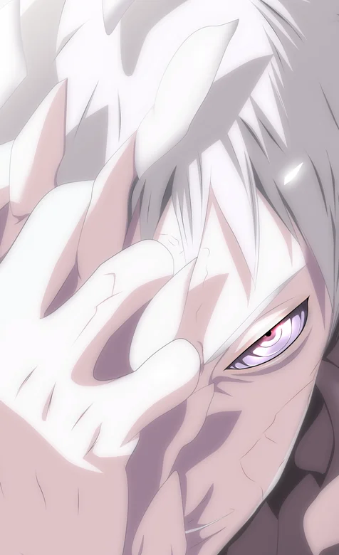 贼帅的火影忍者男人物人像插画手机壁纸