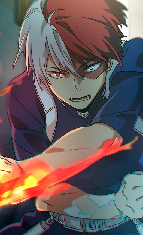 动漫我的英雄学院人物轰焦冻