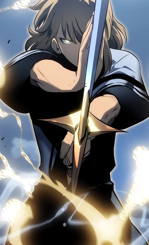 动漫我独自升级女人物酷手机壁纸