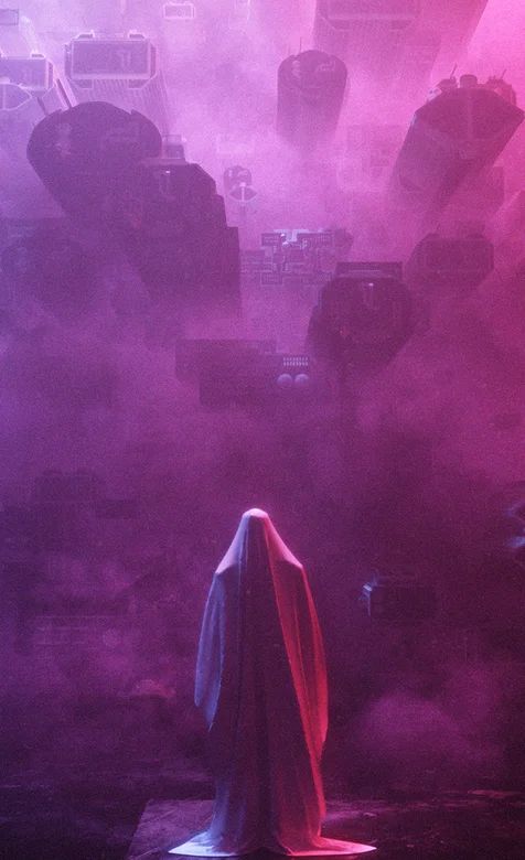 非常抽象的一张手机壁纸图片