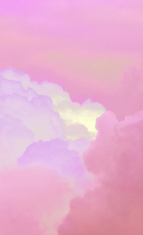 粉色的天空云彩唯美手机壁纸