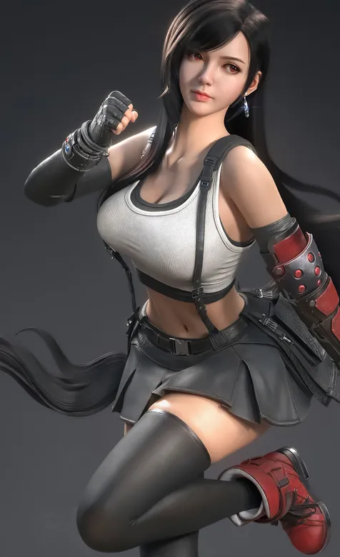 推荐一张算是画风比较美的拳击女孩手机壁纸