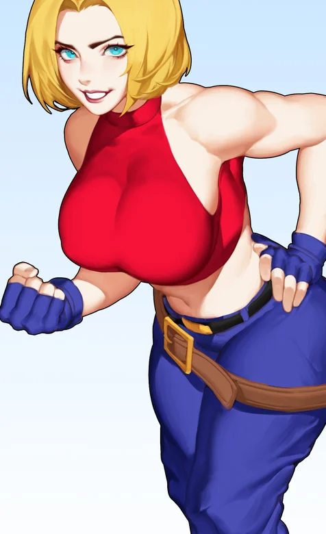 拳皇97人物玛丽个人手机壁纸