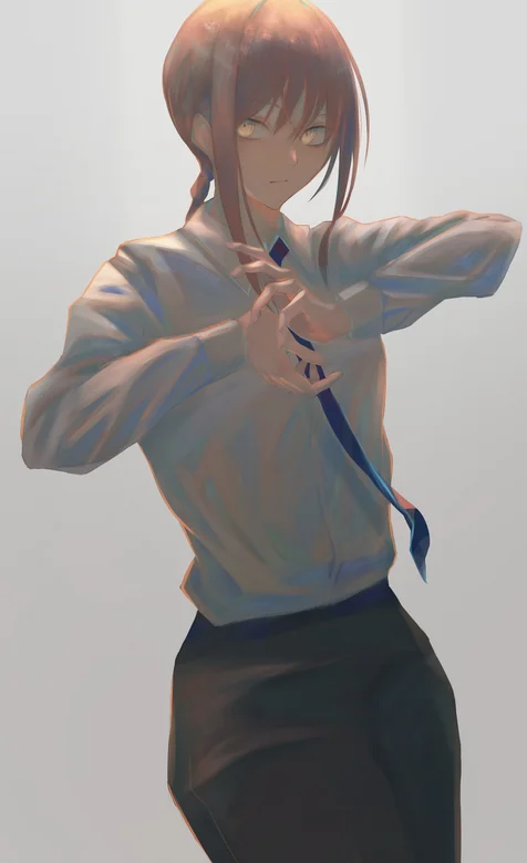 西服制服风职场动漫女生手机壁纸