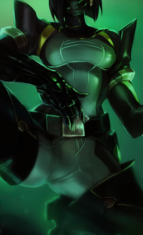 战术射击游戏《Valorant》毒蛇-掌控者酷飒手机壁纸图片