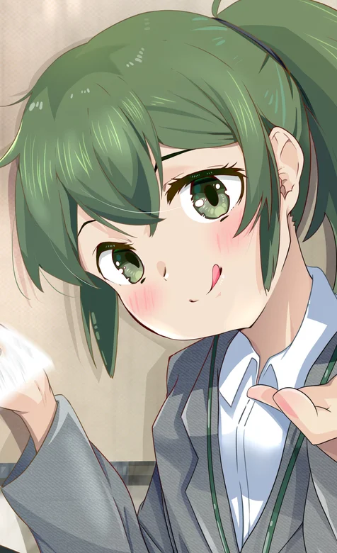 大眼睛可爱萝莉动漫少女手机壁纸