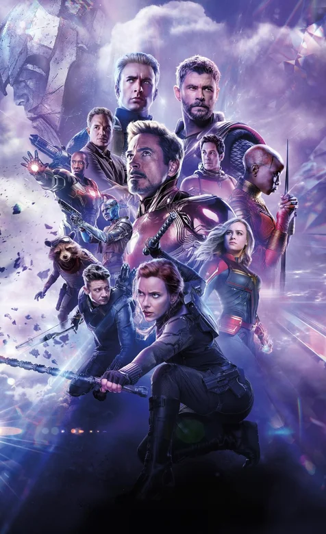 美漫超级英雄漫画改编电影“复仇者联盟”全人物海报壁纸