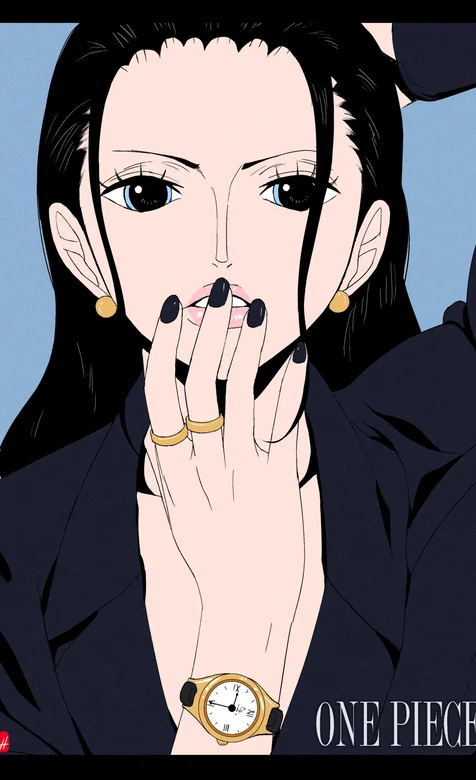 日漫《海贼王》人物、女帝“波雅·汉库克”头像壁纸