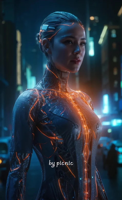 人工智能AI生成壁纸未来智能机器人