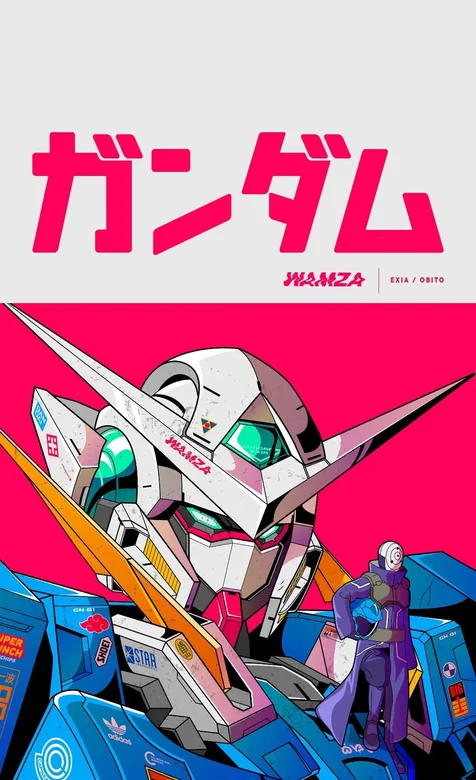 经典日漫人物高达的高清头像酷手机壁纸