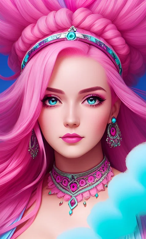 迪士尼公主风格大头像动漫美女少女粉手机壁纸