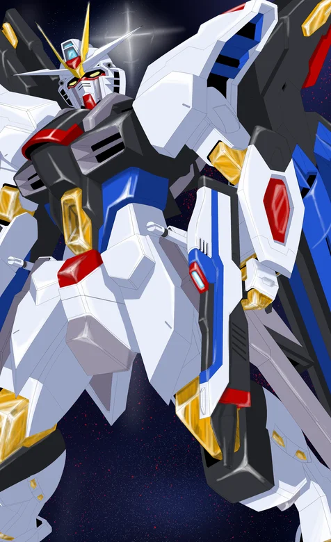 帅气高大上的高达机甲手机锁屏壁纸