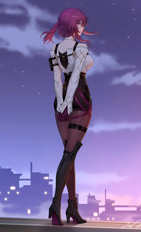 高跟，丝袜，大长腿 游戏《幻塔》弗丽嘉高清动漫图片