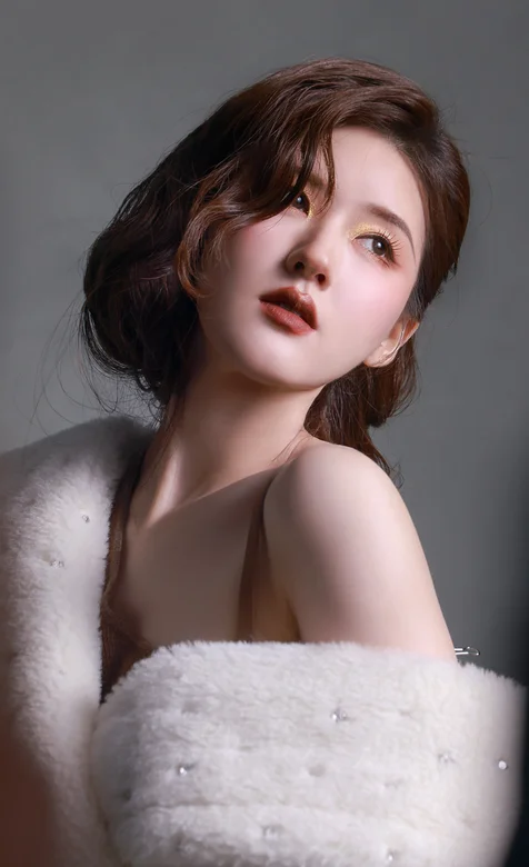 赵露思短发造型搭配复古浪漫穿搭气质迷人写真手机壁纸