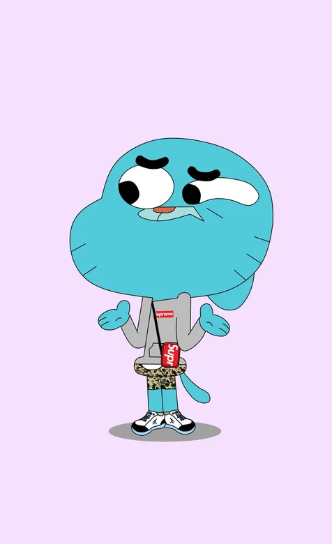 趣味休闲益智游戏《口香糖派对》可爱卡通人物角色手机壁纸图片