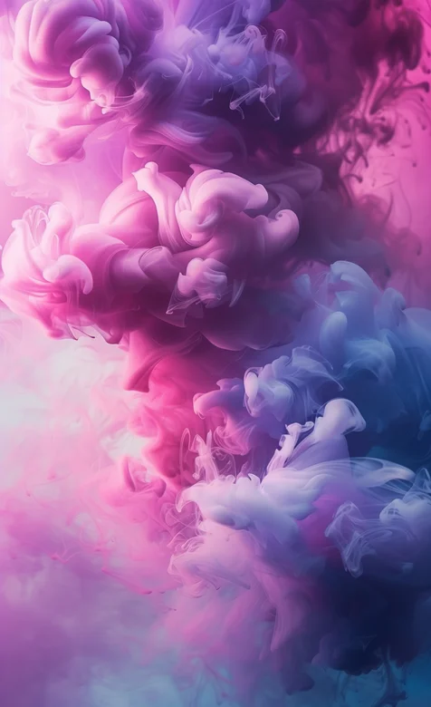 梦幻般的烟雾创意手机壁纸图片