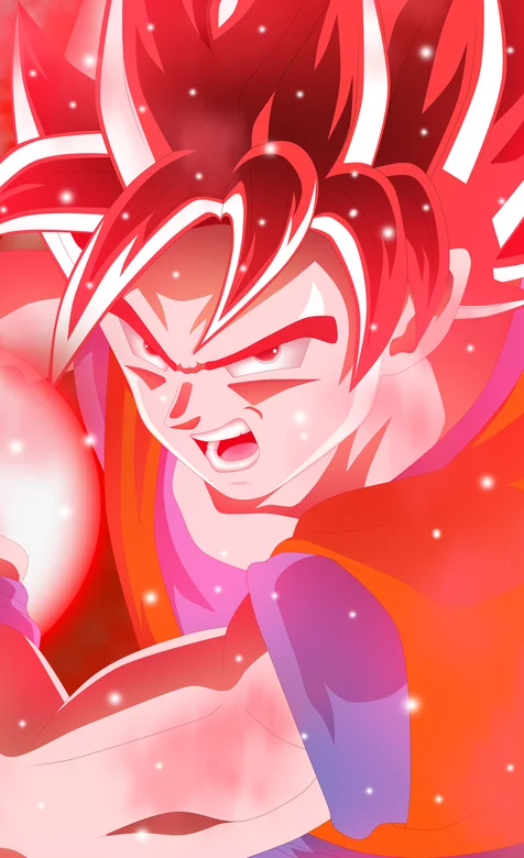 《必下！龙珠悟空超级赛亚人，超燃战斗风手机壁纸来袭》