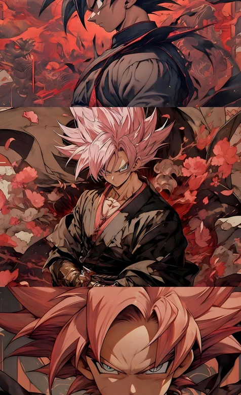 龙珠，悟空拼图，AI重塑经典角色悟空手机壁纸壁纸