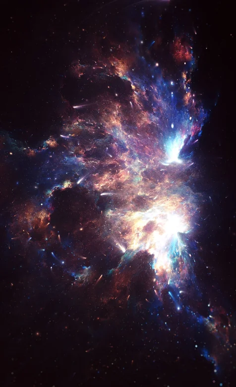 宇宙绚烂星云梦幻星空高清景观