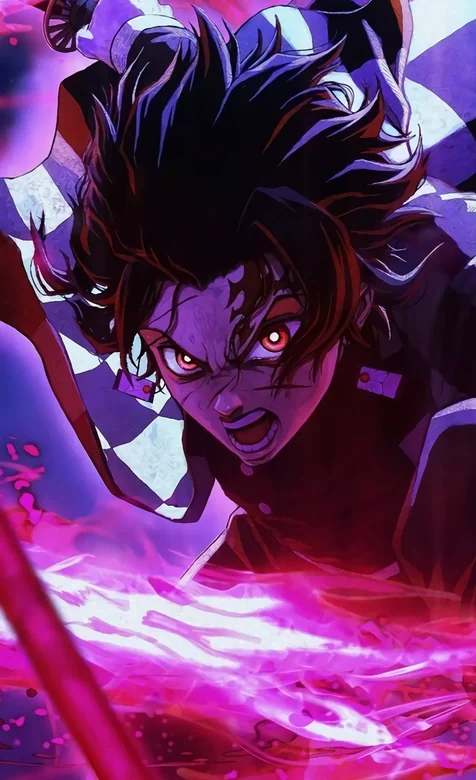 鬼灭之刃 炭治郎 赫刀觉醒战斗场景