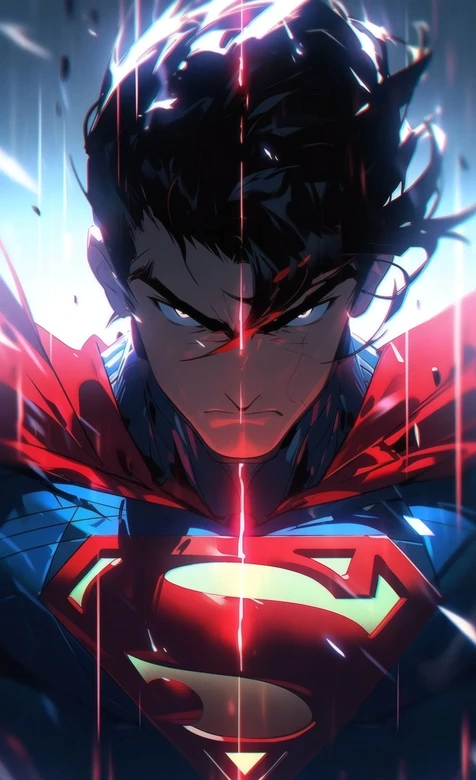 超人炫酷光影DC英雄超燃高清动漫壁纸