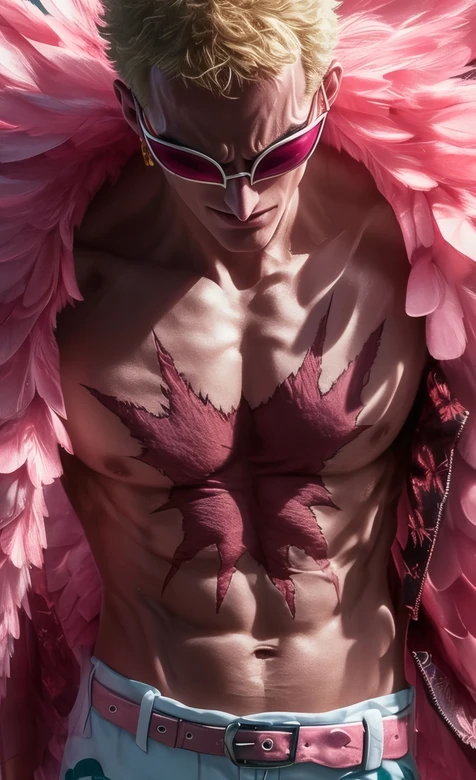 海贼王多弗朗明哥写实壁纸 热血动漫角色壁纸