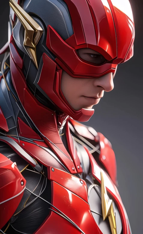 闪电侠·科技战甲写实风（DC影视）手机壁纸高人气款