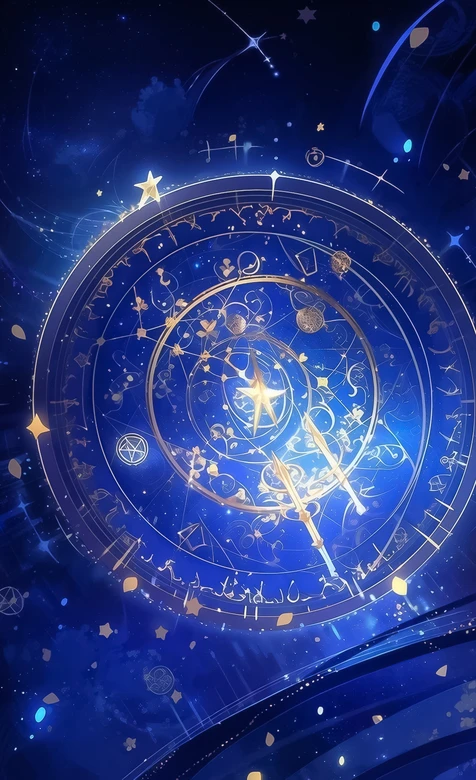 星象魔法阵·唯美梦幻二次元风 神秘星轨手机壁纸推荐