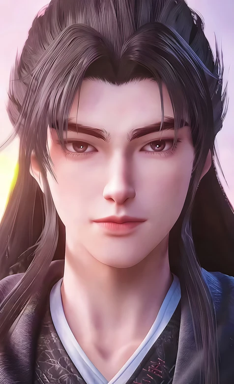 《沧元图》孟川·飘逸长发古风造型 国风唯美手机壁纸推荐