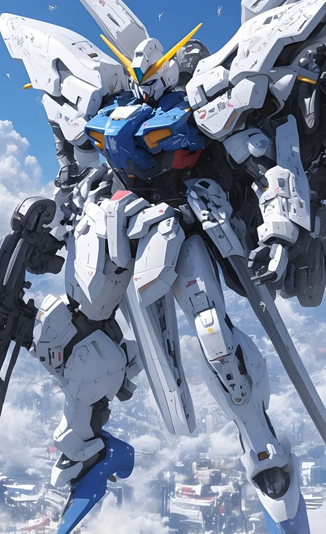 高达机甲·写实机械战损 动漫风热门手机壁纸