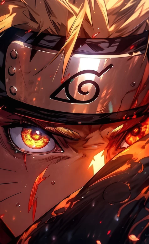 漩涡鸣人·查克拉燃烧 热血战斗风 火影忍者动漫高燃壁纸