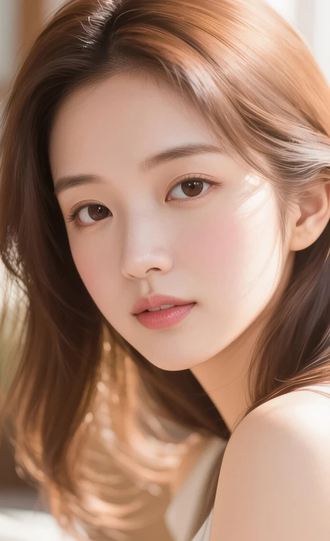 长发女生·唯美写实风 清新柔和高质感手机壁纸