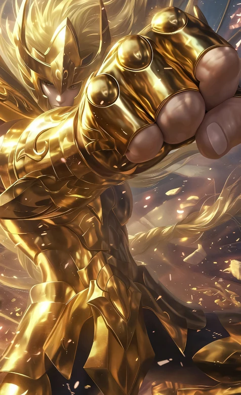 黄金圣斗士·黄金圣衣出击 写实二次元 圣斗士热血壁纸