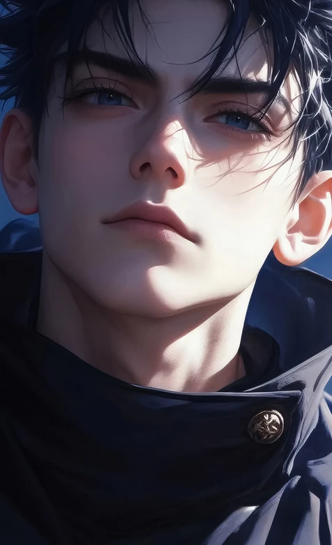 写实风帅气少年·深色服饰冷峻感 高人气竖屏壁纸