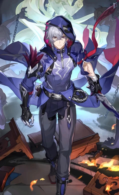 桑博·科斯基·战斗英姿 二次元国漫风（崩坏：星穹铁道）热门游戏壁纸