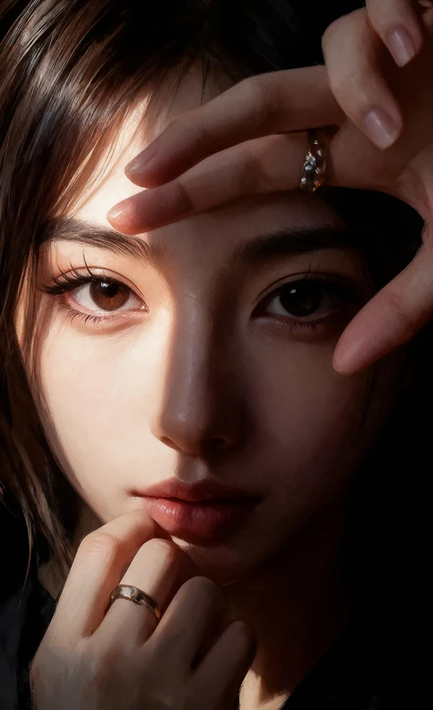 写实唯美风人像·光影氛围感高质感人像壁纸