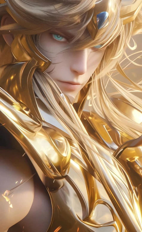 黄金圣斗士·黄金圣衣流光 写实唯美风 圣斗士星矢热血壁纸