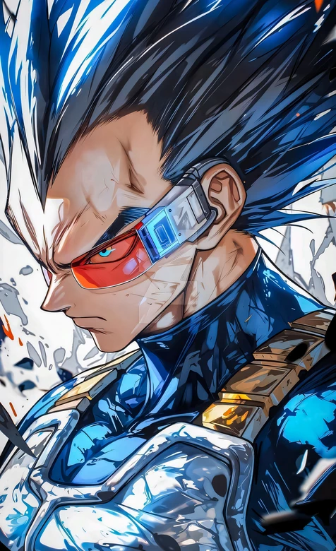 贝吉塔·战斗探测器·热血风龙珠高燃壁纸