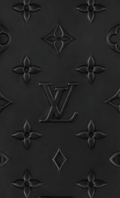 路易威登经典压纹·暗黑奢华风 高质感品牌风手机壁纸