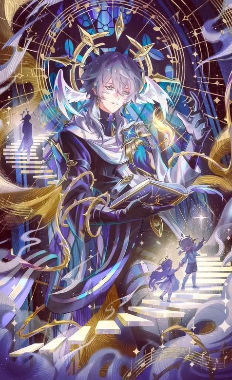 魔法书魔导士·星穹魔幻 二次元游戏角色壁纸