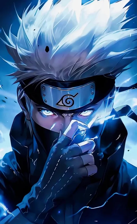 旗木卡卡西·雷切电光 火影忍者二次元动态壁纸