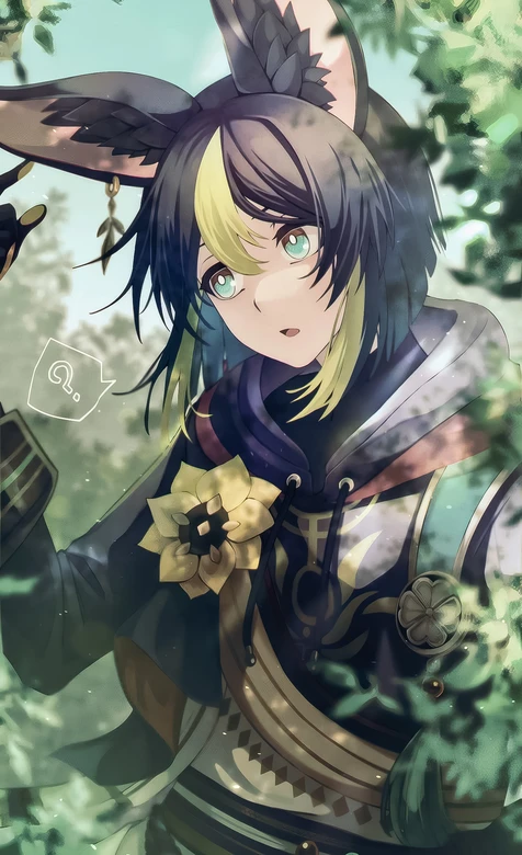 原神提纳里·兽耳森系 二次元唯美治愈风