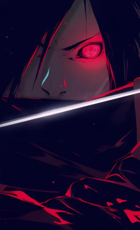 宇智波斑·写轮眼 暗黑二次元火影忍者动态壁纸
